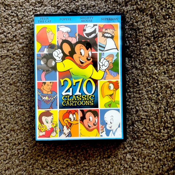 270 Classic Cartoons DVD - Picture 1 of 3